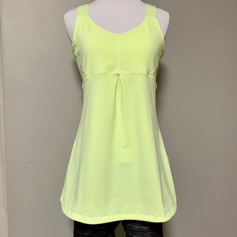 Lucy Athletics Bright Yellow Workout Tank